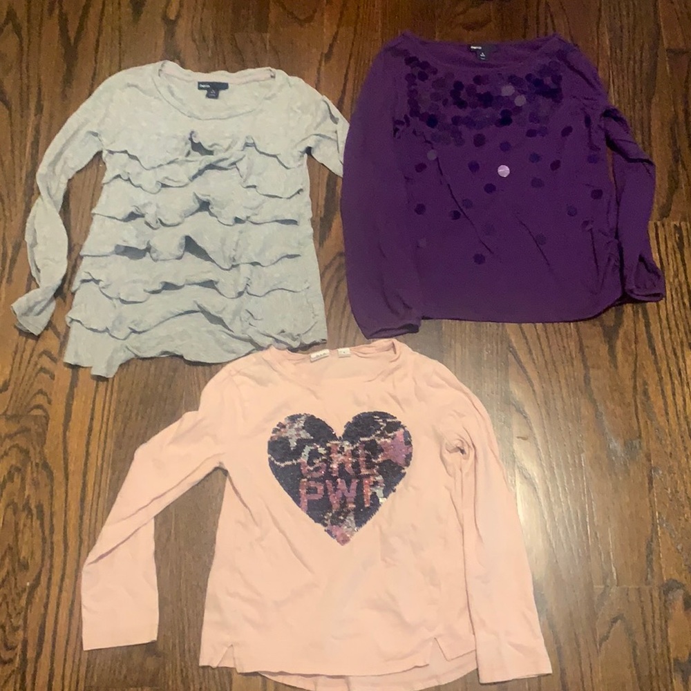 Gap kids size 6-7 shirts